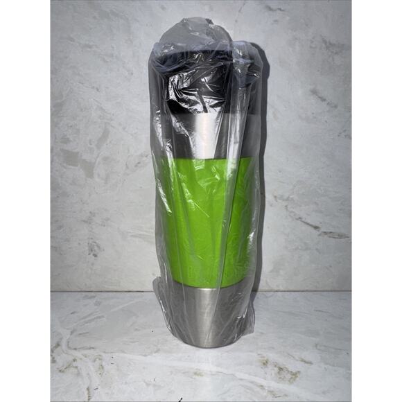 Yawbay Green Travel Coffee Mug with 360°Lid 17oz Leak Proof Stainless Steel NIB - Picture 1 of 5
